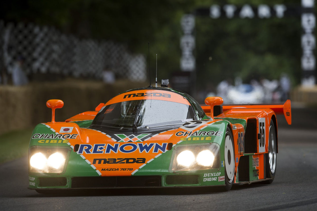Iconic '91 Le Mans winning Mazda 787B to star at Goodwood Festival