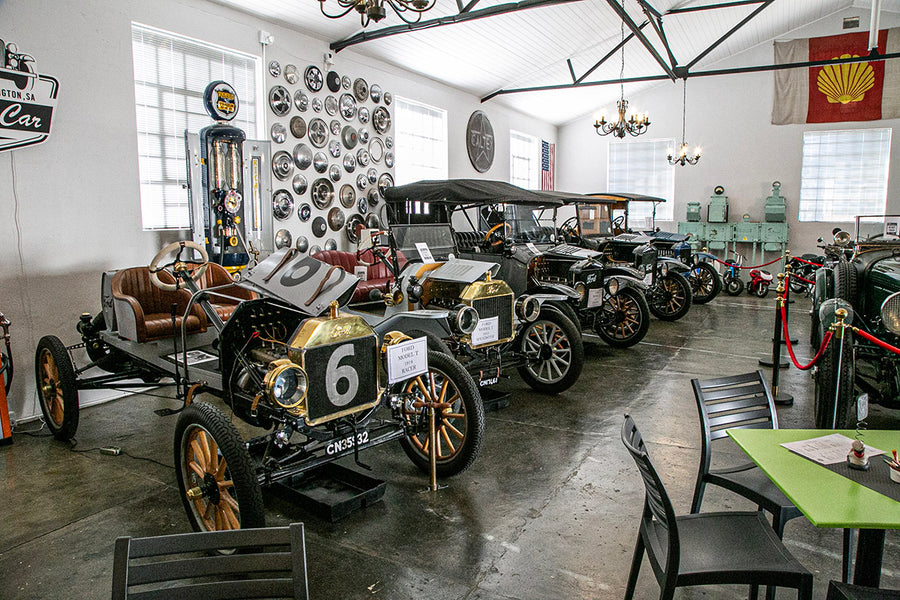 The stunning cars of the Old Tannery in Wellington