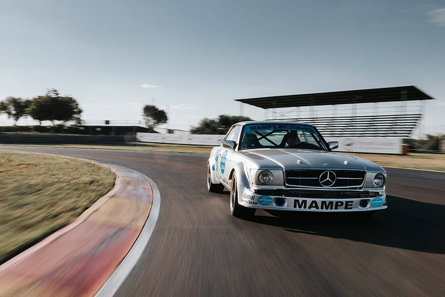 CLASSIC DRIVE: Mercedes 450SLC 5.0 Mampe Tribute – SentiMETAL Shop