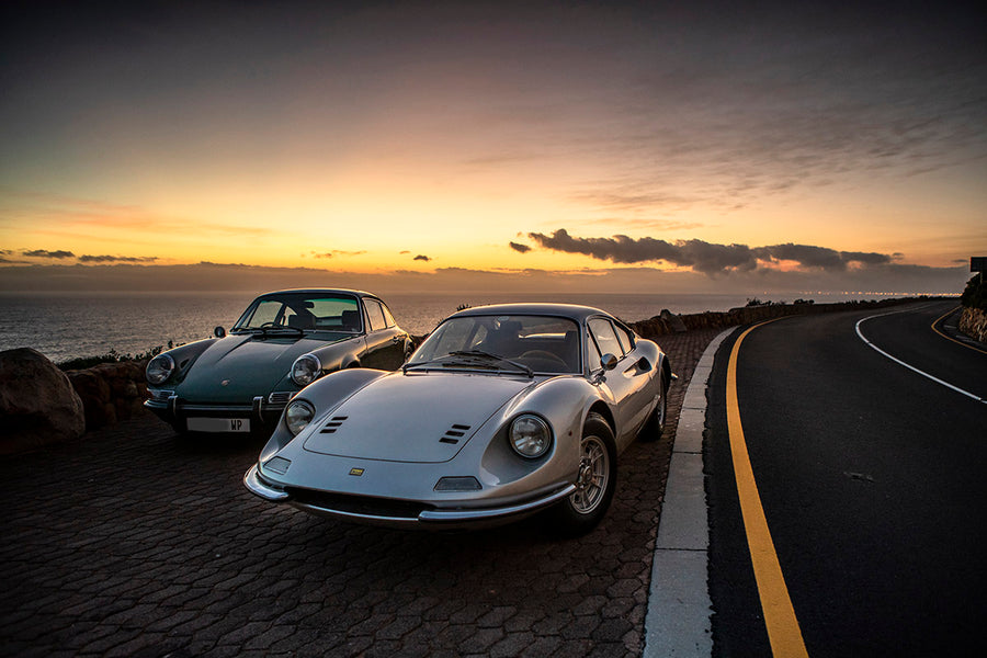 CLASSIC DRIVE: Dino 206 GT vs Porsche 911 2.2S