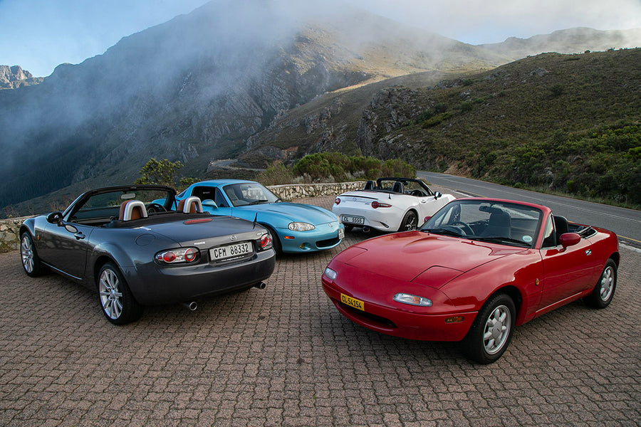 Mazda MX-5: All 4 generations driven!