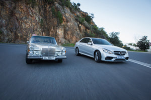 RETRO COMPARISON: Mercedes-Benz 300SEL 6.3 vs Mercedes-Benz E63 AMG (W212)