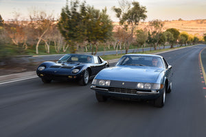 CLASSIC DRIVE: Ferrari 365 GTB/4 Daytona vs Lamborghini Miura P400 S