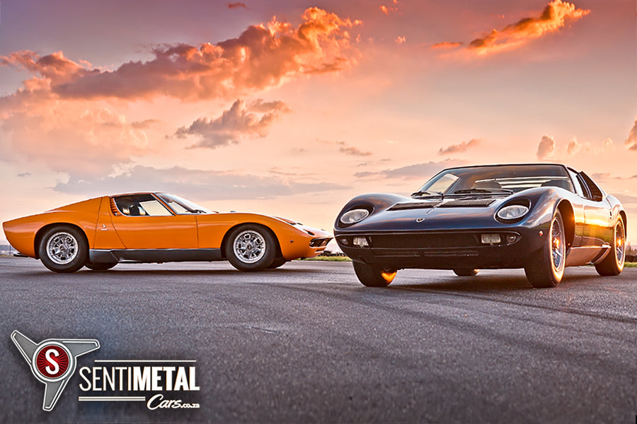 VIDEO: Supercar heaven with not one, but two Lamborghini Miuras!