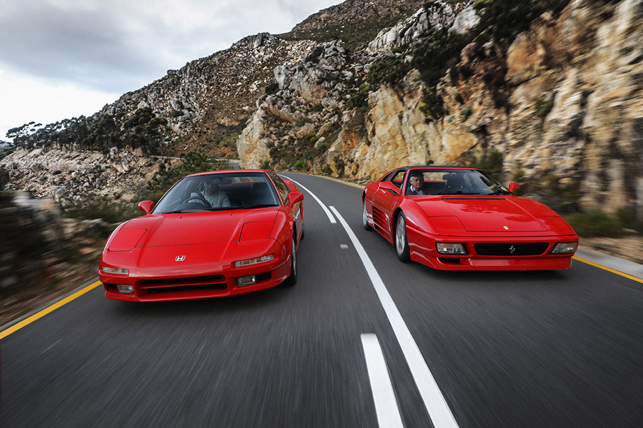 CLASSIC DRIVE: Honda NSX vs Ferrari 348 TS