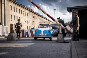 BMW Isetta stars in "The Small Escape"
