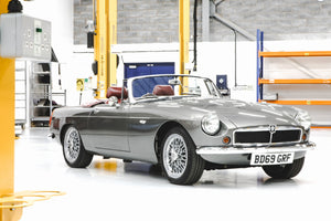 Classic MGB reborn as RBW EV Roadster