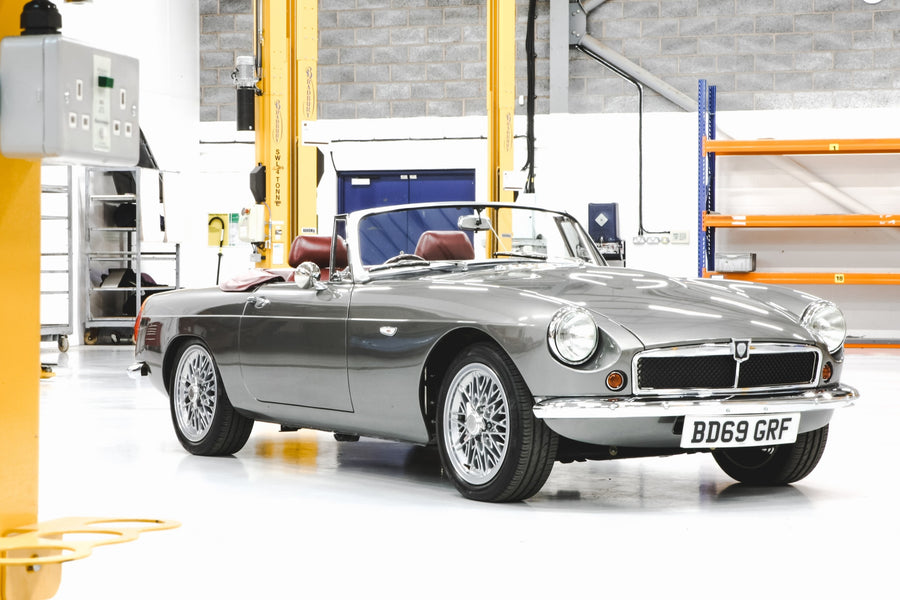 Classic MGB reborn as RBW EV Roadster