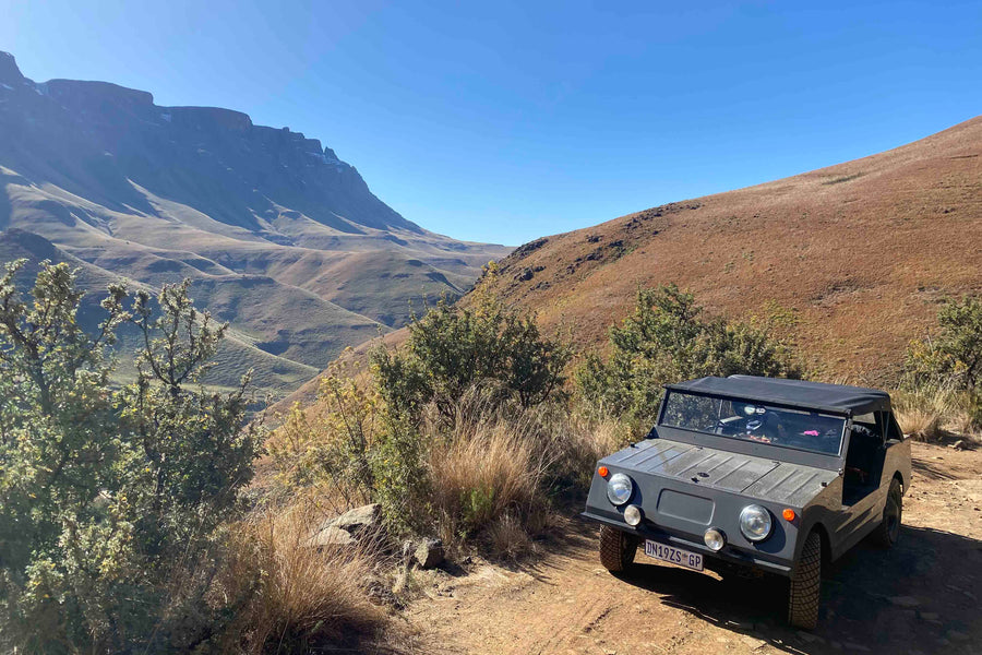 Conquering the Sani Pass in a 1968 VW Country Buggy