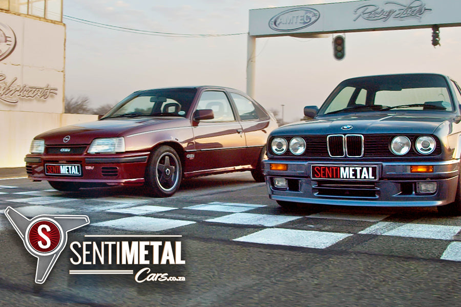 Retro Drag Race: BMW 325iS vs Opel Kadett Superboss