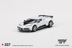 Mini GT Bugatti Centodieci (White)