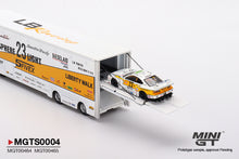 Mini GT Mercedes-Benz Actros with LB Racing Transporter (including car)