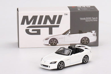 Mini GT Honda S2000 Type S (Grand Prix White)