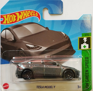 Hot Wheels Tesla Model Y (grey)