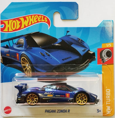 Hot Wheels Pagani Zonda R (blue)