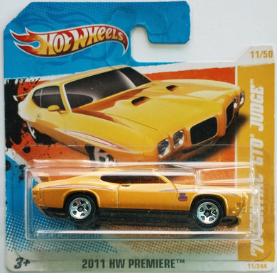 Hot Wheels '70 Pontiac GTO Judge
