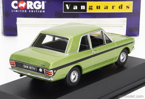 Ford Lotus Cortina - Metallic Green - (Corgi Vanguards 1/43)