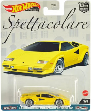 Hot Wheels Car Culture Spettacolare - Lamborghini Countach LP5000 QV