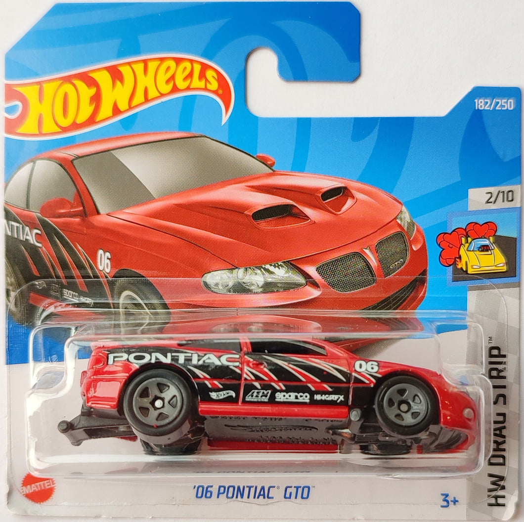 Hot Wheels '06 Pontiac GTO (red)