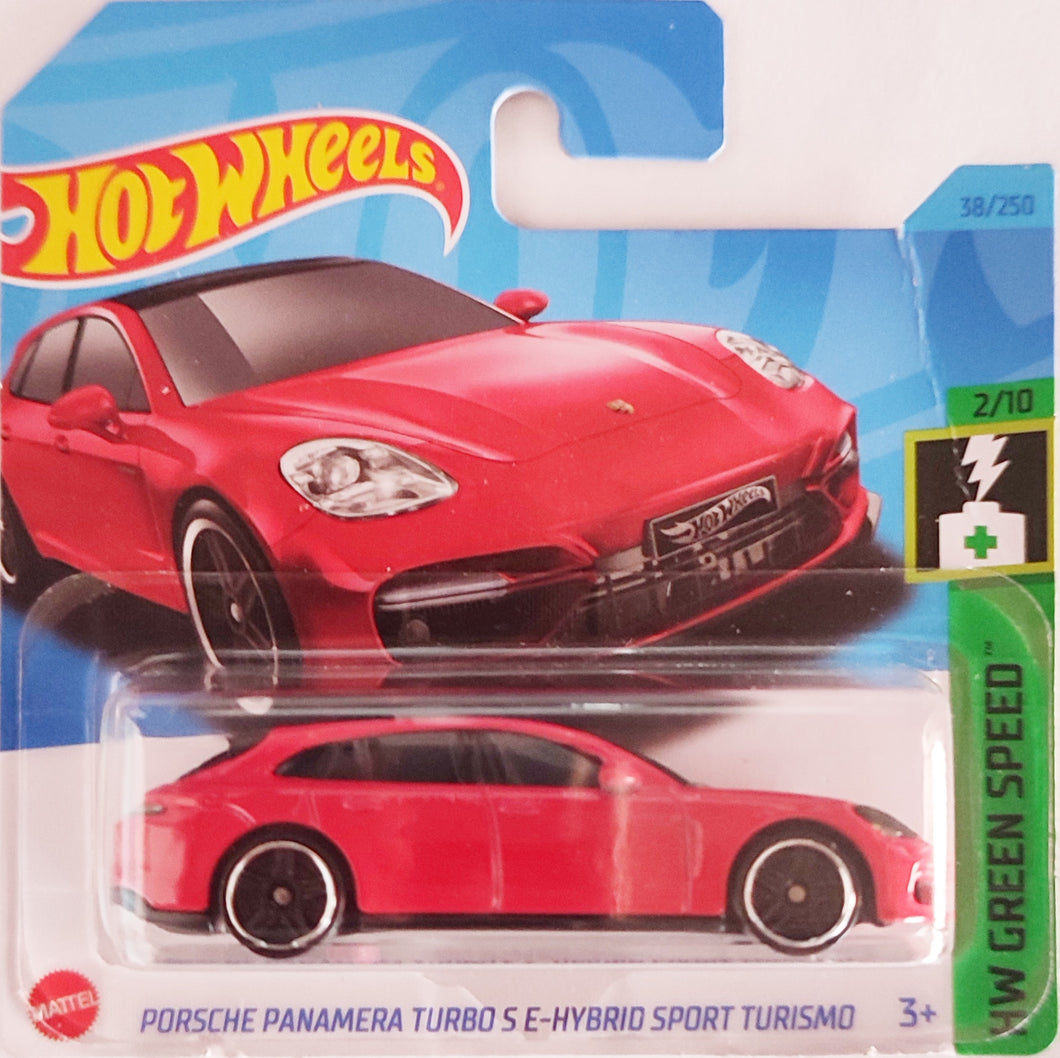 Hot Wheels Porsche Panamera Turbo S E-Hybrid Sport Turismo (red)