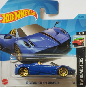 Hot Wheels '17 Pagani Huayra Roadster (blue)