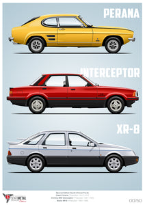 South African Ford Special Editions A2 Print