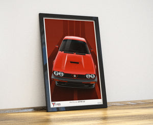 Alfa Romeo GTV6 3.0 "Speed" A2 Print
