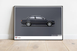 BMW 333i Print (A2 & A3)