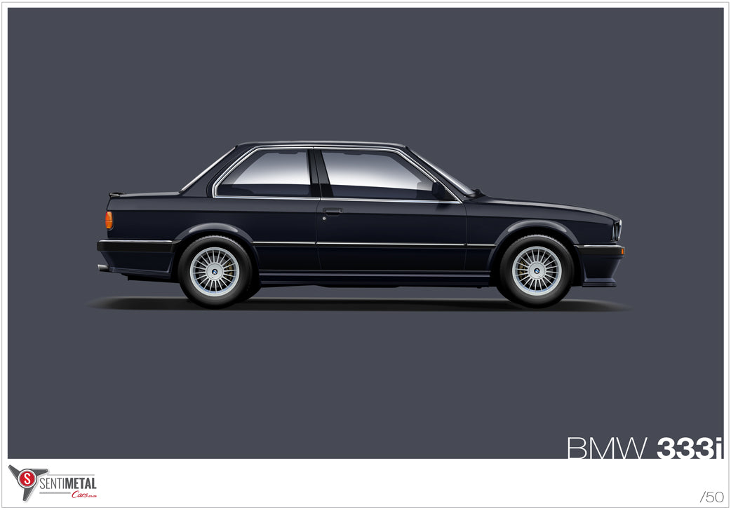 BMW 333i Print (A2 & A3)