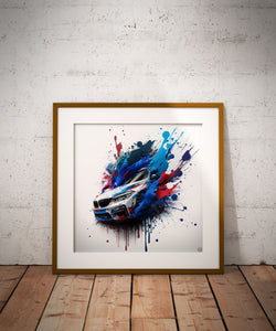 BMW/BMW Motorsport - Paint & Power - AI-assisted Artwork