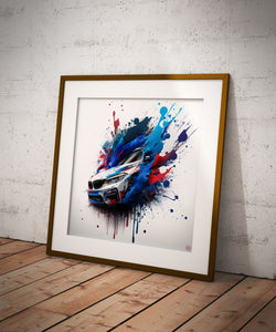 BMW/BMW Motorsport - Paint & Power - AI-assisted Artwork