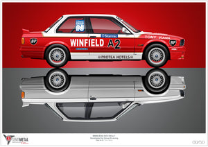 BMW 325i S: Group N Legend Print (A2)