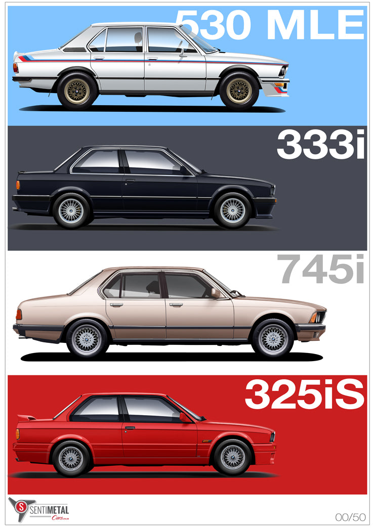 South Africa's Unique Performance BMWs (A2 Print)