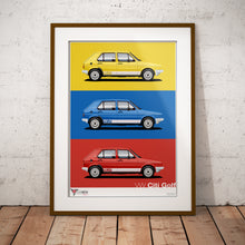 VW Citi Golf - Portrait (A2 & A3)