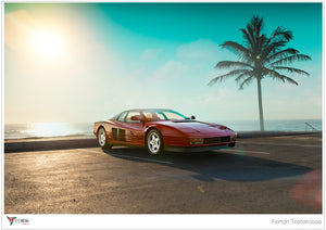 Ferrari Testarossa Print (A2 & A3)