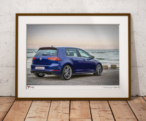 Volkswagen Golf R A2 Print
