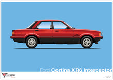 Ford Cortina XR6 Interceptor Print (A2&A3)