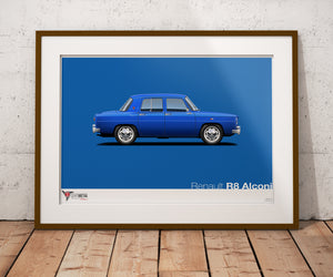 Renault R8 Alconi Print (A2 & A3)