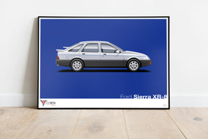 Ford Sierra XR-8 Print (A2 & A3)