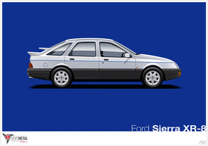 Ford Sierra XR-8 Print (A2 & A3)