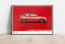 Opel Kadett 2.0 GSi Superboss Print (A2 & A3)