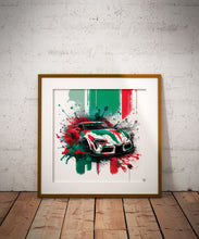 Toyota Supra/Castrol - Paint & Power - AI-assisted Artwork